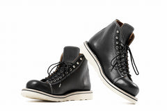 画像をギャラリービューアに読み込む, Portaille x LOOM exclusive MONKEY LACE UP SHOES / TOSCANO VOLANATO (BLACK x WHITE)