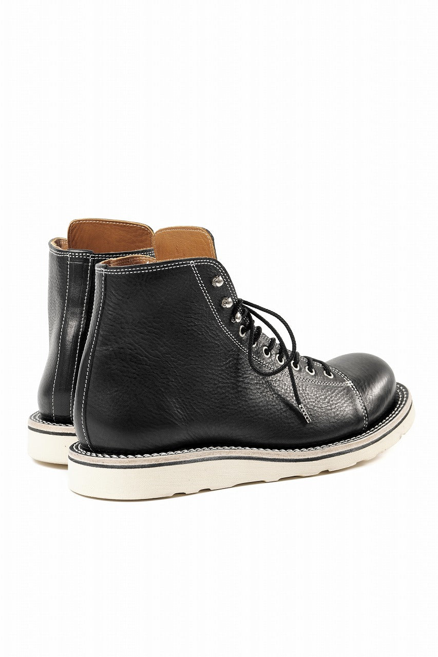 画像をギャラリービューアに読み込む, Portaille x LOOM exclusive MONKEY LACE UP SHOES / TOSCANO VOLANATO (BLACK x WHITE)
