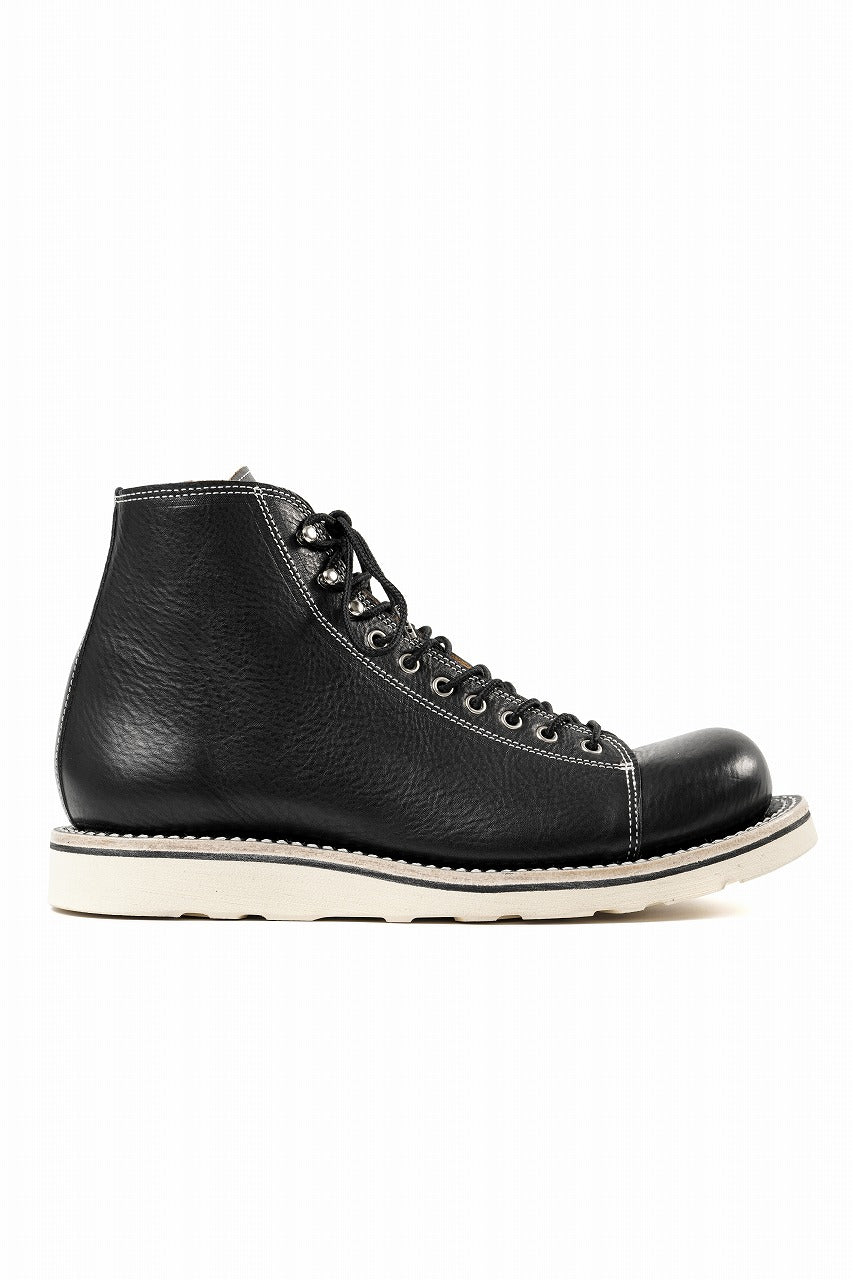 画像をギャラリービューアに読み込む, Portaille x LOOM exclusive MONKEY LACE UP SHOES / TOSCANO VOLANATO (BLACK x WHITE)