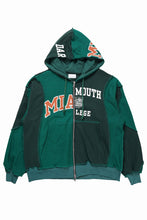 画像をギャラリービューアに読み込む, CHANGES REMAKE PANELED HOODIE (MULTI GREEN #A)