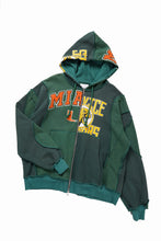 画像をギャラリービューアに読み込む, CHANGES REMAKE PANELED HOODIE (MULTI GREEN #B)