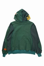 画像をギャラリービューアに読み込む, CHANGES REMAKE PANELED HOODIE (MULTI GREEN #B)