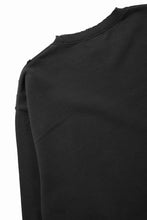 Load image into Gallery viewer, TARO HORIUCHI / th products Damaged College Sweatshirt (black)