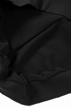 Load image into Gallery viewer, TARO HORIUCHI / th products Damaged College Sweatshirt (black)