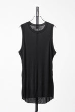画像をギャラリービューアに読み込む, A.F ARTEFACT RIB LONG TANK TOP (BLACK)