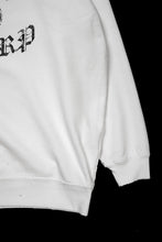 Load image into Gallery viewer, TARO HORIUCHI / th products Damaged College Sweatshirt (white)