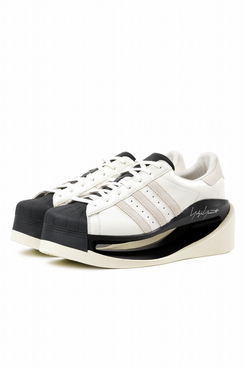 Y-3 Yohji Yamamoto GENDO SUPER STAR (OFF WHITE×ALUMINIUM×BLACK)