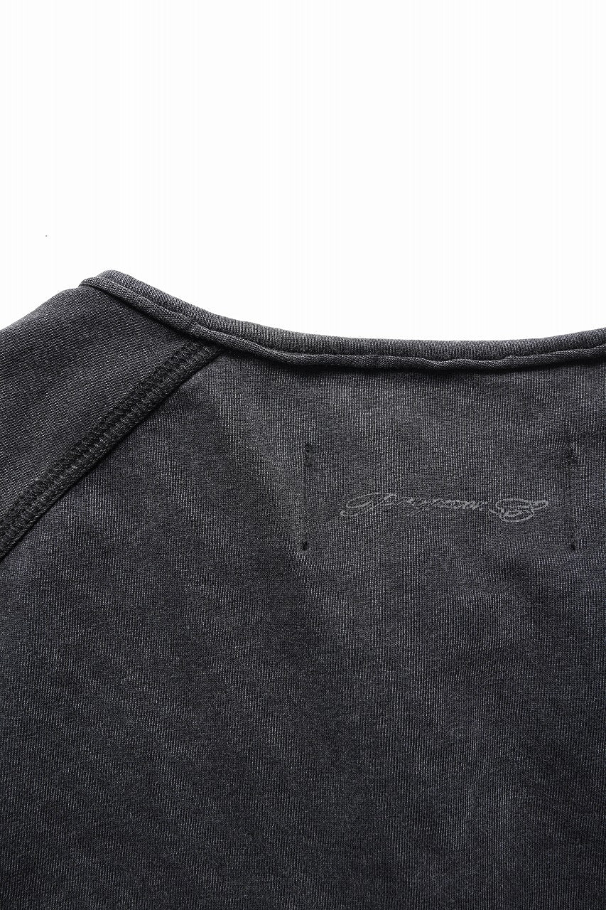 画像をギャラリービューアに読み込む, Professor.E HENLEY L/S TEE (COLD DYED GREY)
