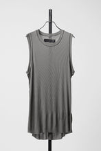 画像をギャラリービューアに読み込む, A.F ARTEFACT RIB LONG TANK TOP (GREY)