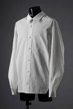 画像をギャラリービューアに読み込む, A.F ARTEFACT BACK FACE SHIRTS / ORGANIC COTTON (WHITE)