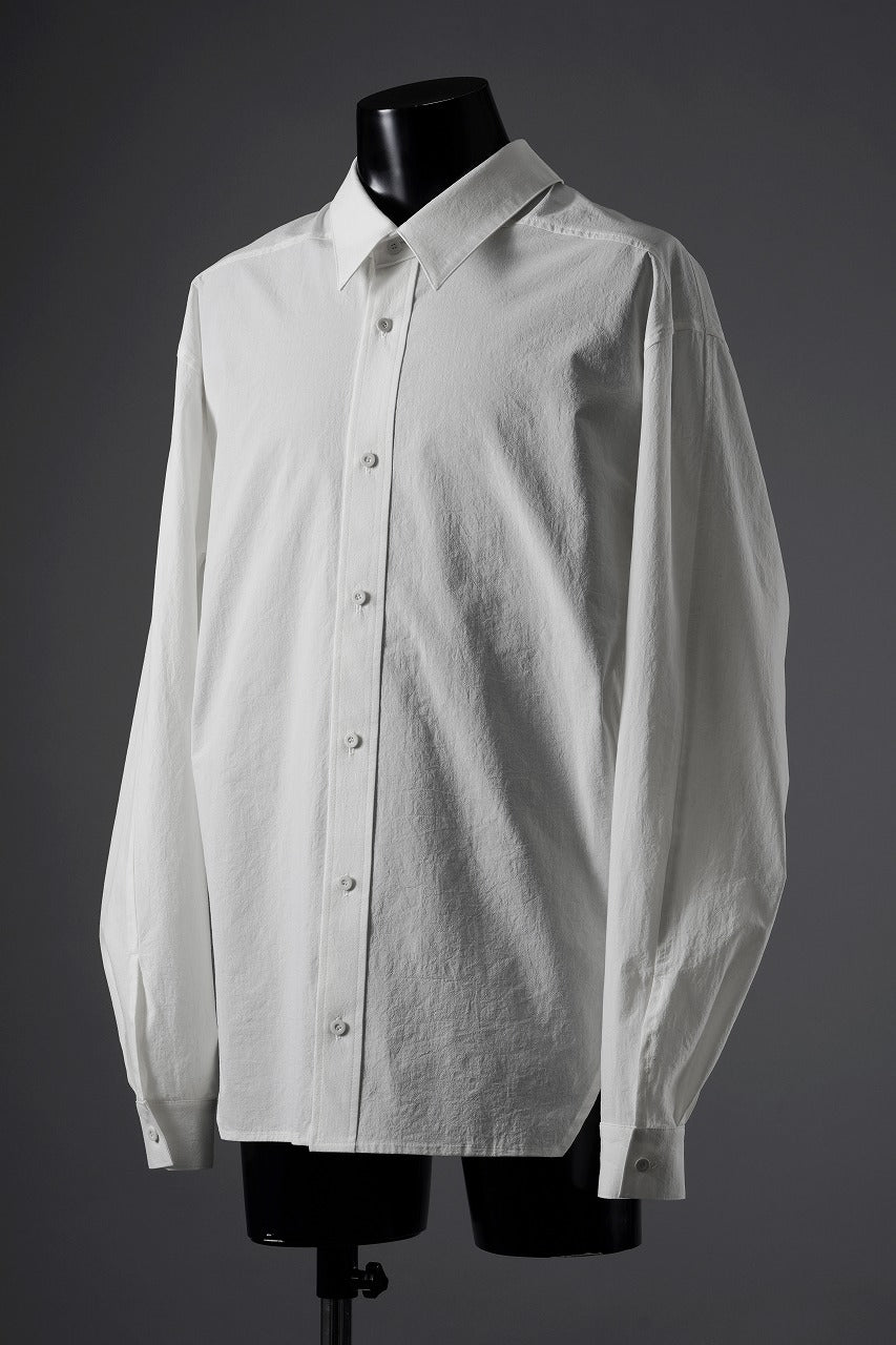 画像をギャラリービューアに読み込む, A.F ARTEFACT BACK FACE SHIRTS / ORGANIC COTTON (WHITE)