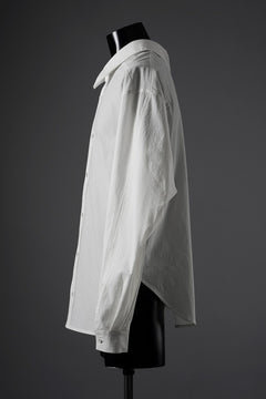 画像をギャラリービューアに読み込む, A.F ARTEFACT BACK FACE SHIRTS / ORGANIC COTTON (WHITE)