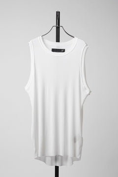 画像をギャラリービューアに読み込む, A.F ARTEFACT RIB LONG TANK TOP (WHITE)