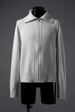 画像をギャラリービューアに読み込む, entire studios KNIT ZIP UP JACKET (IVORY)