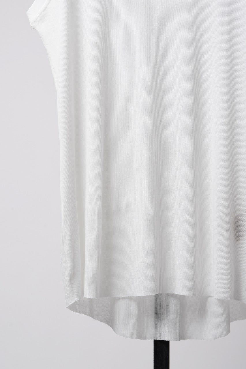 画像をギャラリービューアに読み込む, A.F ARTEFACT RIB LONG TANK TOP (WHITE)