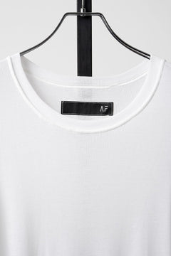 画像をギャラリービューアに読み込む, A.F ARTEFACT RIB LONG TANK TOP (WHITE)
