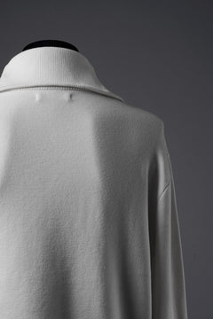 画像をギャラリービューアに読み込む, entire studios KNIT ZIP UP JACKET (IVORY)