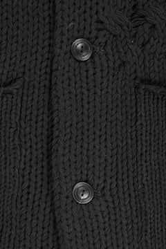 画像をギャラリービューアに読み込む, Professor.E KNIT CARDIGAN (BLACK)