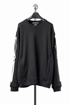 Load image into Gallery viewer, MASTERMIND WORLD x VANSON CREWNECK SWEATSHIRT REGULAR-FIT (BLACK)