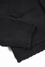 画像をギャラリービューアに読み込む, Professor.E KNIT CARDIGAN (BLACK)
