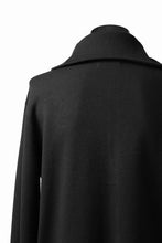 画像をギャラリービューアに読み込む, entire studios KNIT ZIP UP JACKET (BLACK)