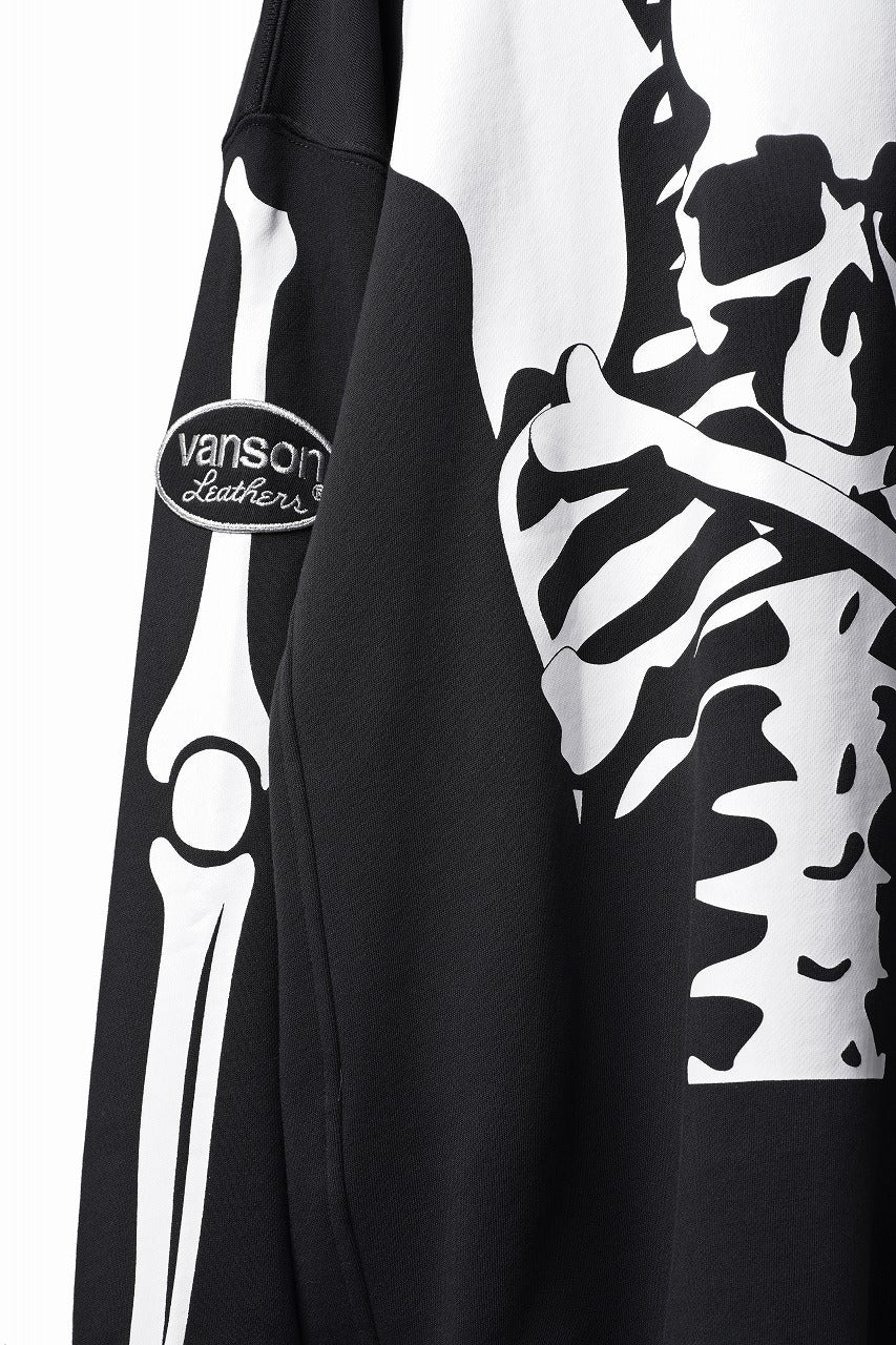 Load image into Gallery viewer, MASTERMIND WORLD x VANSON CREWNECK SWEATSHIRT BOXY-FIT (BLACK)