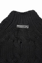 画像をギャラリービューアに読み込む, Professor.E KNIT CARDIGAN (BLACK)