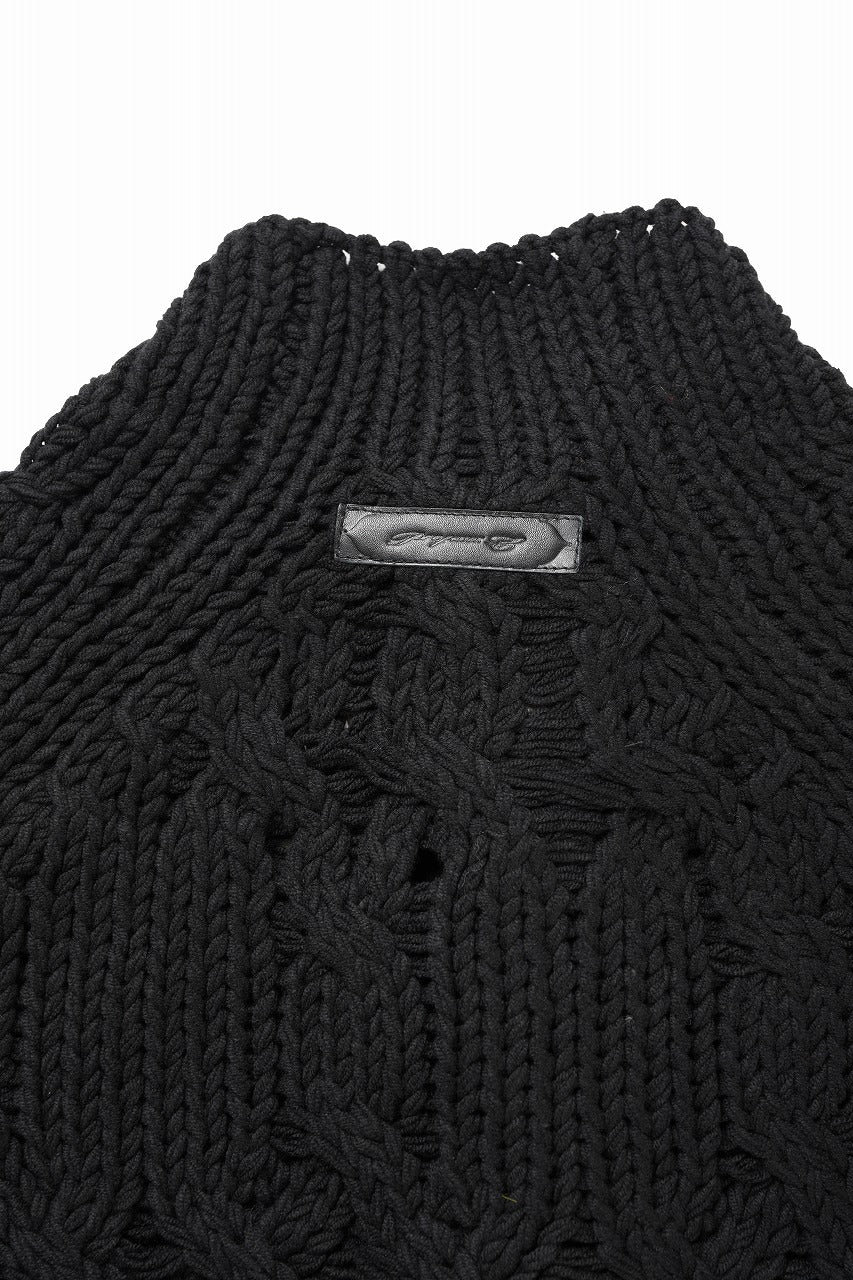 画像をギャラリービューアに読み込む, Professor.E KNIT CARDIGAN (BLACK)
