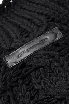 画像をギャラリービューアに読み込む, Professor.E KNIT CARDIGAN (BLACK)