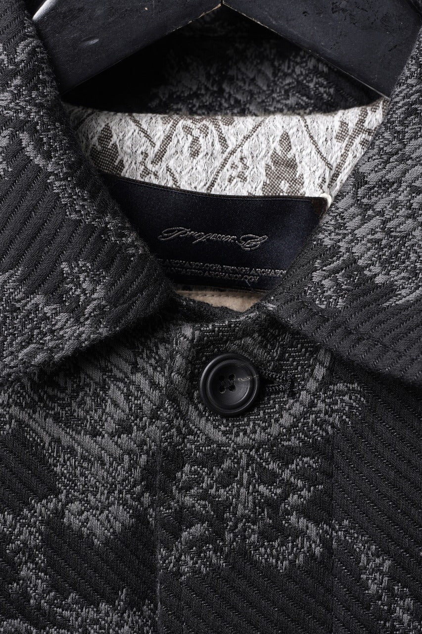 Load image into Gallery viewer, Professor.E E'ACQUARD CROPPED JACKET 2.0 (E TEXTURED JACQUARD)