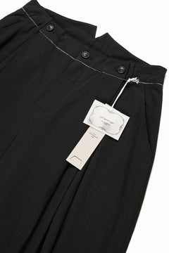 画像をギャラリービューアに読み込む, Professor.E DUTCH OVERSIZED PANTS (BLACK)