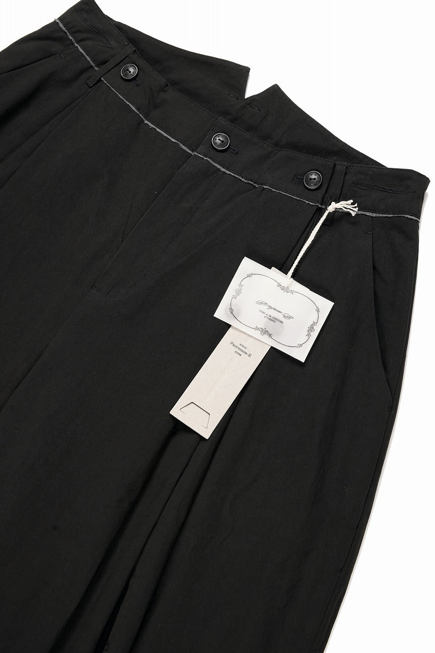 画像をギャラリービューアに読み込む, Professor.E DUTCH OVERSIZED PANTS (BLACK)