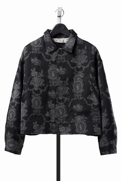 Load image into Gallery viewer, Professor.E E'ACQUARD CROPPED JACKET 2.0 (E TEXTURED JACQUARD)