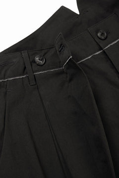 画像をギャラリービューアに読み込む, Professor.E DUTCH OVERSIZED PANTS (BLACK)