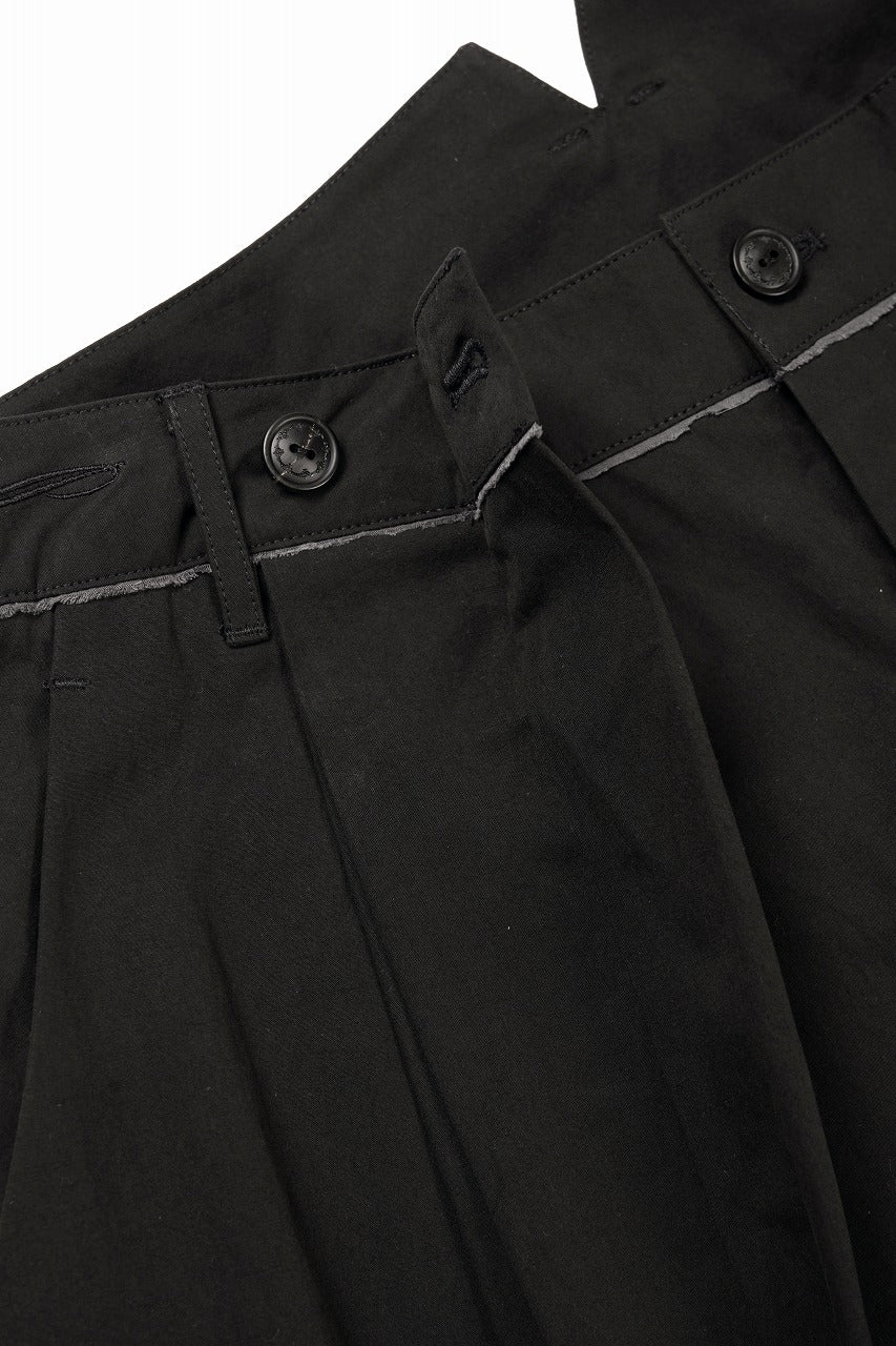 画像をギャラリービューアに読み込む, Professor.E DUTCH OVERSIZED PANTS (BLACK)