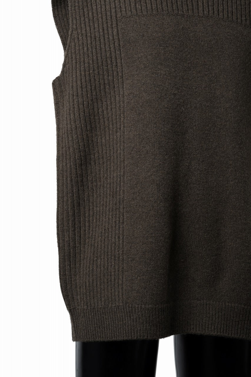 画像をギャラリービューアに読み込む, entire studios BLOCK VEST (BISON)