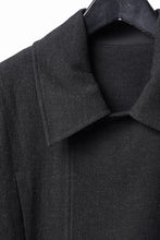 Load image into Gallery viewer, Professor.E TAILORED DB TRENCH COAT (BLACK)