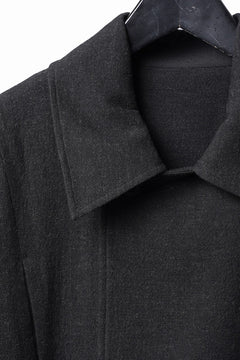 Load image into Gallery viewer, Professor.E TAILORED DB TRENCH COAT (BLACK)
