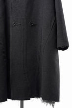 Load image into Gallery viewer, Professor.E TAILORED DB TRENCH COAT (BLACK)