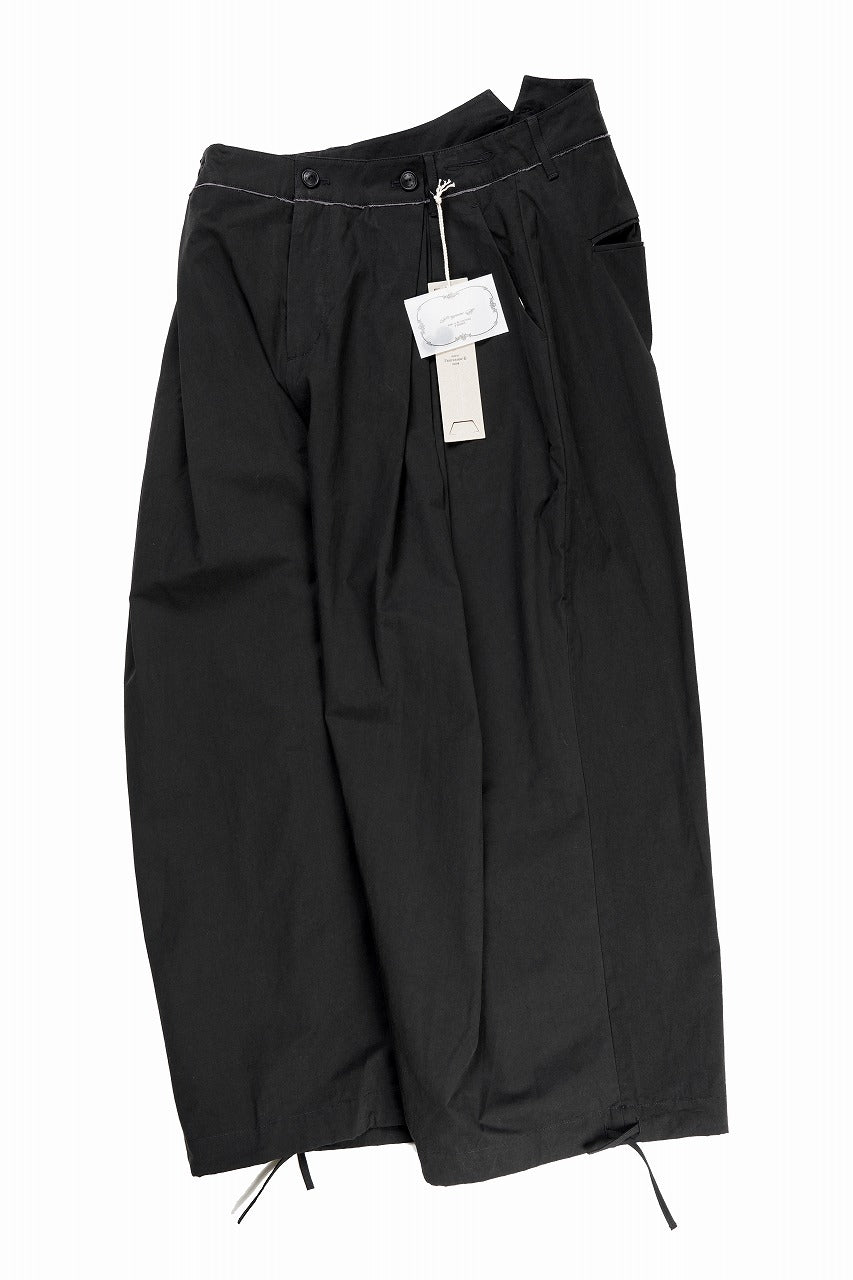 画像をギャラリービューアに読み込む, Professor.E DUTCH OVERSIZED PANTS (BLACK)