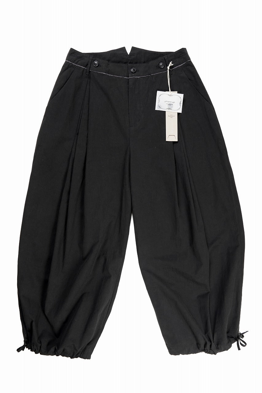 Professor.E DUTCH OVERSIZED PANTS (BLACK)
