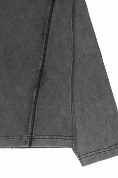 画像をギャラリービューアに読み込む, Professor.E FADED HENLEY L/S TEE (BLACK)