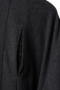 Load image into Gallery viewer, Professor.E TAILORED DB TRENCH COAT (BLACK)