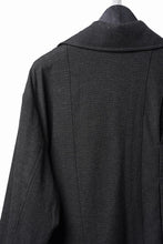 Load image into Gallery viewer, Professor.E TAILORED DB TRENCH COAT (BLACK)