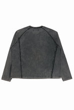 画像をギャラリービューアに読み込む, Professor.E FADED HENLEY L/S TEE (BLACK)