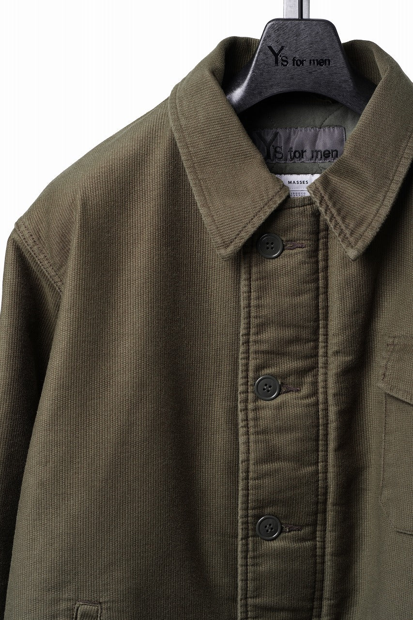 画像をギャラリービューアに読み込む, Y's for men × MASSES A-2 JACKET (KHAKI)
