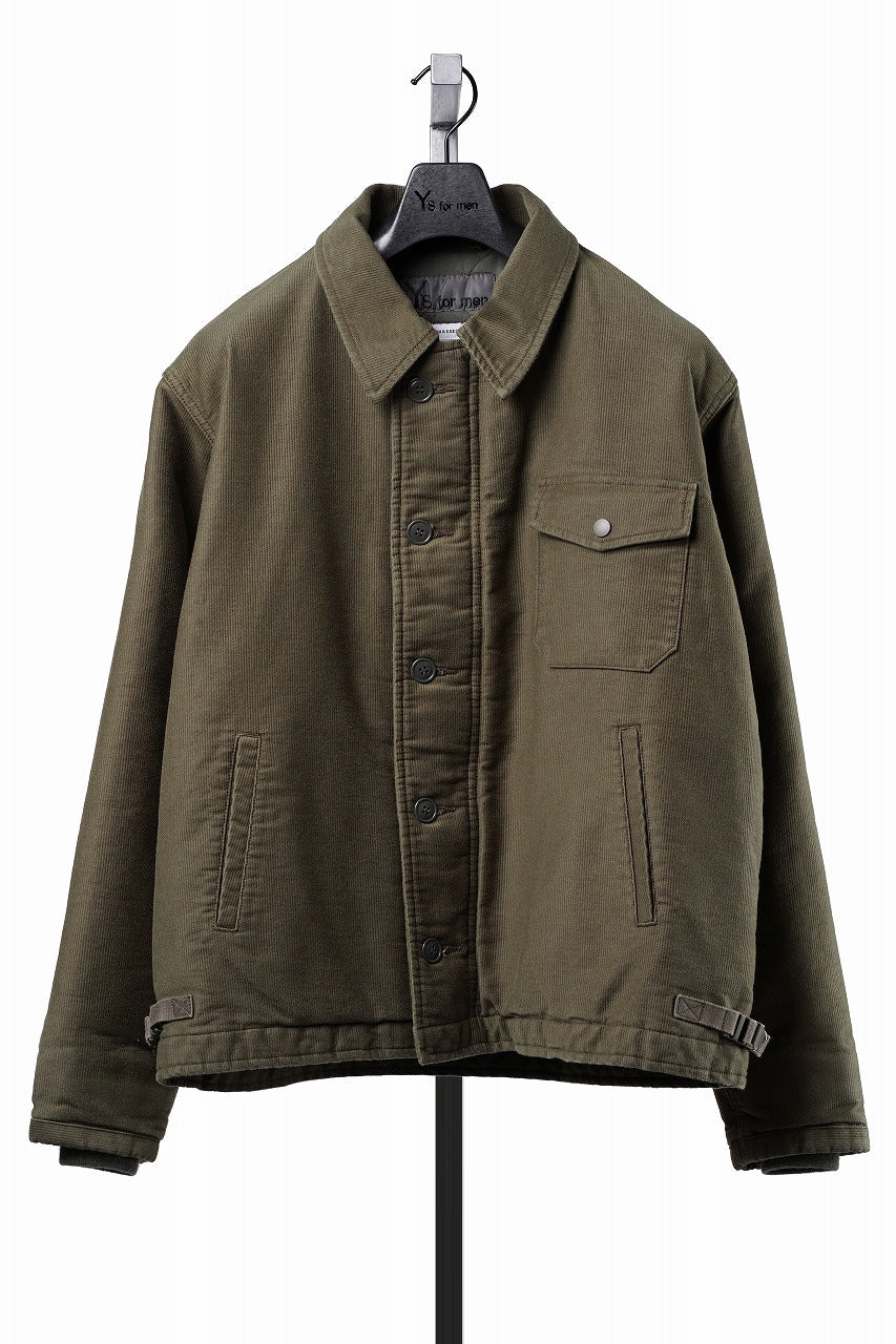 画像をギャラリービューアに読み込む, Y's for men × MASSES A-2 JACKET (KHAKI)