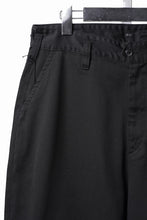 Load image into Gallery viewer, PORTER CLASSIC GENE KELLY CHINOS -2026AW- (BLACK)