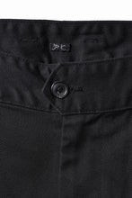 Load image into Gallery viewer, PORTER CLASSIC GENE KELLY CHINOS -2026AW- (BLACK)