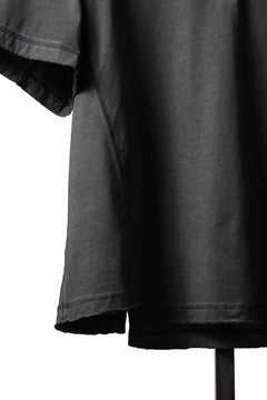 画像をギャラリービューアに読み込む, Professor.E HENLEY S/S TEE (COLD DYED GREY)